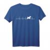 Scottish Terrier Herzschlag EKG Lustiges Hundemama T-Shirt – Perfekt für Geburtstag & Weihnachten für Hundeliebhaberinnen