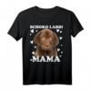Schoko Labbi Mama Welpe Mom T-Shirt – Perfektes Geschenk zum Muttertag für Hundemütter, Hundeliebhaber & Züchter
