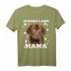 Schoko Labbi Mama Welpe Mom T-Shirt – Perfektes Geschenk zum Muttertag für Hundemütter, Hundeliebhaber & Züchter
