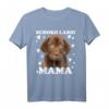 Schoko Labbi Mama Welpe Mom T-Shirt – Perfektes Geschenk zum Muttertag für Hundemütter, Hundeliebhaber & Züchter