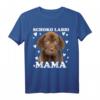 Schoko Labbi Mama Welpe Mom T-Shirt – Perfektes Geschenk zum Muttertag für Hundemütter, Hundeliebhaber & Züchter