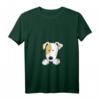 Damen Süßer Jack Russell Terrier T-Shirt mit V-Ausschnitt – Lustiges Hundedesign als Geschenk für Hundeeltern, Kinder und Hundeliebhaber