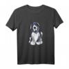 Schwarz Weißer Neufundländer & Landseer Comic Fun T-Shirt – Lustiges Hundemotiv für Hundeliebhaber, Kinder & Erwachsene, Perfekt als Geschenk