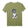 Schwarz Weißer Neufundländer & Landseer Comic Fun T-Shirt – Lustiges Hundemotiv für Hundeliebhaber, Kinder & Erwachsene, Perfekt als Geschenk