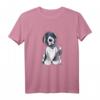 Schwarz Weißer Neufundländer & Landseer Comic Fun T-Shirt – Lustiges Hundemotiv für Hundeliebhaber, Kinder & Erwachsene, Perfekt als Geschenk