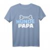 Hundepapa T-Shirt mit Knochen – Perfekt für Hundeliebhaber, Gassi-Geher & Hundebesitzer