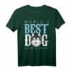 Herren Bester Hunde Dad T-Shirt – Stolzer Husky Papa mit 'Weltbester Hundevater' Schriftzug, ideales Geschenk für Hundehalter und Husky-Liebhaber