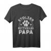Herren Stolzer Rottweiler Papa T-Shirt - Lustiges Hundeliebhaber Design für Rottweiler Fans & Hundebesitzer als Geschenk