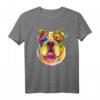 Pop Art Englische Bulldogge Hund T-Shirt – Perfektes Geschenk für Bulldoggenliebhaber, Hundebesitzer & Hundetrainer zu Geburtstag, Weihnachten & mehr