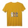 Damen Süßes Pudel Trio T-Shirt – Hundeliebhaber Geschenk mit Comic-Design für Gassi, Hundeshows & Weihnachten
