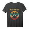 Retro Vintage Dog Dad Hunde Papa Vater Hundehalter Geschenk Langarmshirt – Perfekt für Hundeliebhaber, Hundetrainer & Tierfans