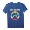 Retro Vintage Dog Dad Hunde Papa Vater Hundehalter Geschenk Langarmshirt – Perfekt für Hundeliebhaber, Hundetrainer & Tierfans