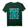 Herren T-Shirt: Ich habe zwei Titel, ich rocke sie beide – Papa & Hundepapa | Stolzes Vatertagsgeschenk für Hundeliebhaber