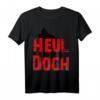 Hundesport T-Shirt mit heulendem Hundekopf - Lustiges Schäferhund-Shirt für Hundesportler & Hundeliebhaber