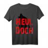 Hundesport T-Shirt mit heulendem Hundekopf - Lustiges Schäferhund-Shirt für Hundesportler & Hundeliebhaber