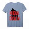 Hundesport T-Shirt mit heulendem Hundekopf - Lustiges Schäferhund-Shirt für Hundesportler & Hundeliebhaber