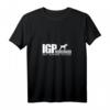 Damen IGP Riesenschnauzer Hundesport T-Shirt mit V-Ausschnitt – Perfektes Geschenk für Hundeliebhaber, Hundesportler & Züchter