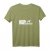Damen IGP Riesenschnauzer Hundesport T-Shirt mit V-Ausschnitt – Perfektes Geschenk für Hundeliebhaber, Hundesportler & Züchter