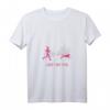 Damen Läuft bei uns Hundesport Zughundesport Running Canicross T-Shirt mit V-Ausschnitt – Perfekt für Läuferinnen und Hundesportlerinnen