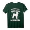 Schnauzer Motiv Gassi Hundesport T-Shirt – Perfektes Geschenk für Hundebesitzer, Hundetrainer & Agility-Fans