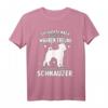 Schnauzer Motiv Gassi Hundesport T-Shirt – Perfektes Geschenk für Hundebesitzer, Hundetrainer & Agility-Fans