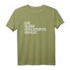 Eat Sleep Dog Sports Repeat Hundesport T-Shirt – Perfekt für Hundesportler, Hundeliebhaber & Hundetraining