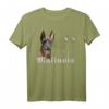Malinois Hundesport T-Shirt mit Schatten - Stylisches Hundemotiv für Hundeliebhaber und Hundesportler