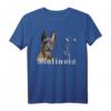 Malinois Hundesport T-Shirt mit Schatten - Stylisches Hundemotiv für Hundeliebhaber und Hundesportler