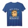 Igel Herren & Jungen T-Shirt - Lustiges Tiermotiv, Geschenkidee für Igel-Fans und Tierliebhaber