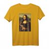 Mona Lisa Igel Lustiges Kunst T-Shirt - Originelles Indie Design für Igel-Fans, Trendige Retro & Vintage Mode