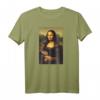 Mona Lisa Igel Lustiges Kunst T-Shirt - Originelles Indie Design für Igel-Fans, Trendige Retro & Vintage Mode