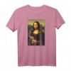Mona Lisa Igel Lustiges Kunst T-Shirt - Originelles Indie Design für Igel-Fans, Trendige Retro & Vintage Mode