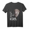 Igel Kostüm Kinder & Erwachsene - Lustiges T-Shirt mit Spruch 'In mir steckt ein Igel' für Karneval, Fasching, Halloween, Weihnachten & Geburtstag
