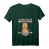 Damen Igel T-Shirt mit V-Ausschnitt – Tierliebhaber-Geschenk für Natur- und Tierfreunde