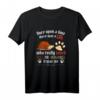 Once Upon A Time Girl Who Loved Dogs & Hedgehogs T-Shirt – Hochwertiges Tierliebhaber Geschenk für Hunde- und Igel-Fans, perfekt für jeden Anlass