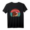 Igel Wildtier Haustier Weihnachten Retro T-Shirt – Süße Tierbekleidung für Frauen, Kinder & Igel-Fans im Vintage Stil