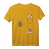 Kinder Igel in Brusttasche Kleidung - Niedliches Igel T-Shirt für Damen, Herren, Kinder & Mädchen als Geschenk zu Geburtstag & Weihnachten