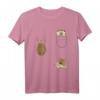 Kinder Igel in Brusttasche Kleidung - Niedliches Igel T-Shirt für Damen, Herren, Kinder & Mädchen als Geschenk zu Geburtstag & Weihnachten
