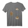 Kinder Igel in Brusttasche Kleidung - Niedliches Igel T-Shirt für Damen, Herren, Kinder & Mädchen als Geschenk zu Geburtstag & Weihnachten