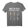 Igel - Dinge die ich in meiner Freizeit mache Kinder Damen T-Shirt – Witziges Geschenk für Igel-Liebhaber zu Weihnachten & Geburtstag