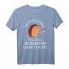 Ich esse Kuchen weil jemand Geburtstag hat - Witziges Igel T-Shirt für Kuchen- und Geburtstagsfans