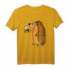 Lustiges Igel-Trinkendes Bier T-Shirt zum HapFrog - Humorvolles Tier- und Bierliebhaber-Shirt