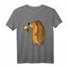Lustiges Igel-Trinkendes Bier T-Shirt zum HapFrog - Humorvolles Tier- und Bierliebhaber-Shirt