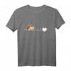 Igel Herzschlag T-Shirt – Perfektes Geschenk für Igelliebhaber und Igelbesitzer mit Herzmotiven