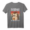 Irgendwas Ist Hier Faul Oh, Das Bin Ja Ich - Lustiges Schlafmützen T-Shirt für Kaffee- und Morgenmuffel