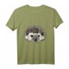 Niedlicher Igelkopf Wildtier-Kunstwerk - Tierliebhaber T-Shirt, ideales Geschenk für Naturschützer & Tierfreunde