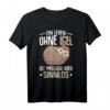 Igel Liebhaber T-Shirt mit Spruch - Perfektes Geschenk für Kinder, Damen & Herren zu Weihnachten, Muttertag & Geburtstag