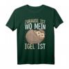 Lustiges Igel T-Shirt - Zuhause ist wo mein Igel ist Kinder T-Shirt als Geschenk für Tierliebhaber zu Weihnachten & Geburtstag