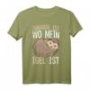 Lustiges Igel T-Shirt - Zuhause ist wo mein Igel ist Kinder T-Shirt als Geschenk für Tierliebhaber zu Weihnachten & Geburtstag