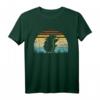 Retro Sonnenuntergang Igel Hedgie Hoglet Girl Pet Lover T-Shirt – Süßes Geschenk für Tierliebhaberinnen und Igel-Fans, perfekt zum Geburtstag